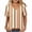 Khaki A, variant on Tops for Women Trendy Plus Size Short Sleeve V Neck Solid Blouse Casual Loose Fit Summer Top