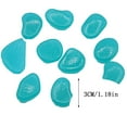50PC DIY Decorative Luminous Stones For Yards Lawns Walkways Garden
