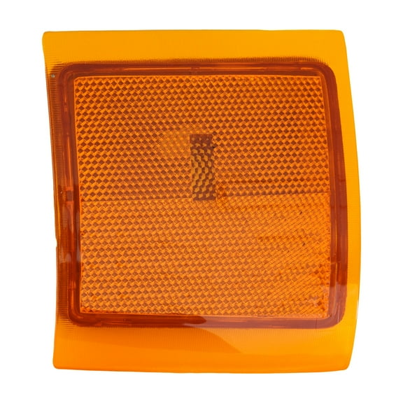 Side Marker Compatible with GMC C/K FULL SIZE P/U 1994-2000 LOWER RHReflectorLens and Housingwith Dual Sealed Beam Headlights