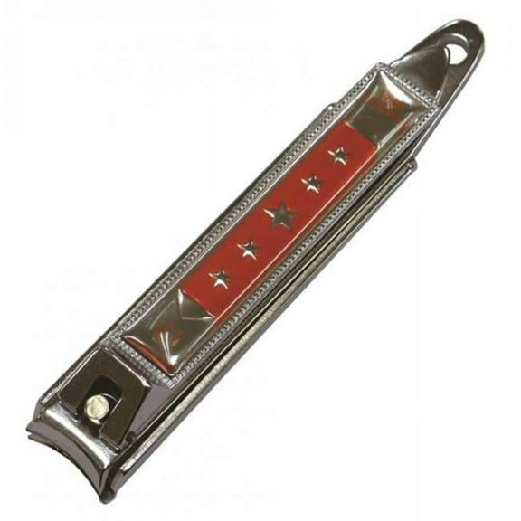 Kanetsune KAN-KC-050RD 2019 Nail Clipper with Five Stars, Red - Large - 12 Piece