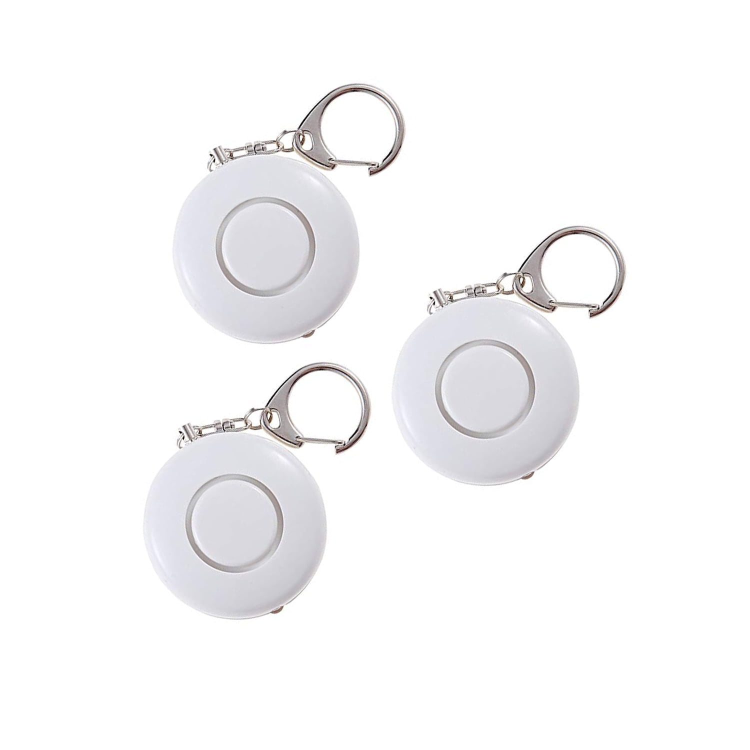 Akana Safe Sound Personal Security Alarms 140db 3Pack 130 db Personal Alarm Keychain Emergency Safety Alarm for Women Children Elderly with 3 LR44 Battery 