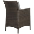 thumbnail image 3 of Modway Conduit Outdoor Patio Wicker Rattan Dining Armchair, Multiple Colors, 3 of 3