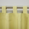 thumbnail image 3 of Exclusive Home Curtains Indoor/Outdoor Solid Cabana Tab Top Curtain Panel Pair, 54x96, Sundress, 3 of 9