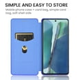 thumbnail image 2 of Dteck Wallet Slim Case for Samsung Galaxy Note 20 Ultra(6.9 inches),Carbon Fiber Texture Patterned Leather Card Holder Protective Kickstand Cover ,Blue, 2 of 6