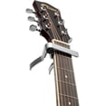thumbnail image 2 of 1PCS (negro, aproximadamente 8,5*8cm) Cejilla de cromo universal, compatible con guitarras acústicas, clásicas, eléctricas y bajos, 2 of 3