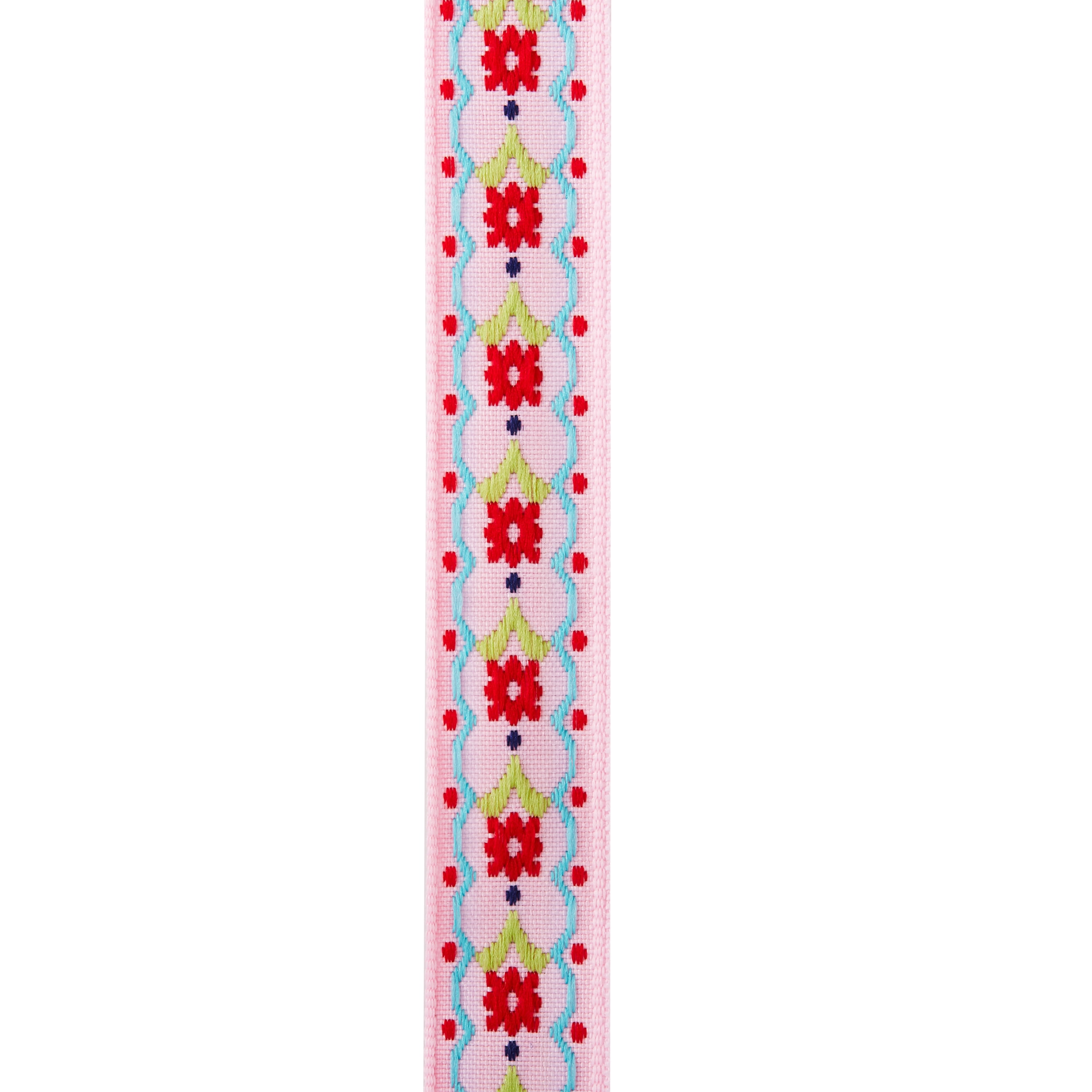 1 1/4 Floral Jacquard Ribbon - Design 9 - Sold by Target Trim Corp.