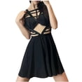 thumbnail image 4 of Robes pour Femmes 2024 Été Surdimensionnée Printemps/ Sans Manches Ajourée Robe sous-Vêtements Rabais de 50 % Liquidation!, 4 of 7