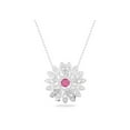 thumbnail image 2 of Swarovski Eternal Flower Pendant - Flower - Pink - Rhodium Plated, 2 of 2