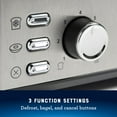 thumbnail image 3 of Oster 4 Slice Toaster, With 7 Browning Settings, Extra Wide Slots For Bagels and Special Breads, Removable Easy-to-Clean Crumb Tray, Cancel/Defrost/Bagel, Stainless Steel, 3 of 6