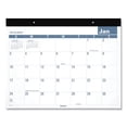 thumbnail image 3 of "Easy-to-Read Monthly Desk Pad, 22 x 17, White/Blue Sheets, Black Binding, Clear Corners, 12-Month (Jan to Dec): 2023 | Bundle of 10 Each", 3 of 4