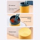 thumbnail image 5 of sweethay Estuche de viaje 2 en 1 para cepillos de dientes, portátil, para baño, taza para la boca, contenedor lavable para cepillos de dientes Almacenamiento y organización del hogar Azul, 5 of 6