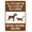 Warning Sign 2, variant on No BBQ Allowed Sign – 8x12 Inch RustFree Aluminum,Reflective & Weatherproof Metal Sign,HighVisibility Outdoor Warning for Parks or Private Property