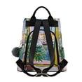thumbnail image 2 of FORMRS Women's Travel Backpack Purse Anti-Theft Hidden Pockets Casual Shoulder Bag, Yellow Window, 2 of 7