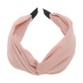 thumbnail image 4 of Unique Bargains 1 Pc Wide Tie Solid Color Headbands for Women Pink, 4 of 6