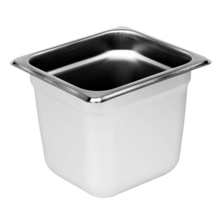 

Excellante sixth size 6 deep anti jam pans 25 gauge comes in each