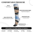 thumbnail image 2 of Sikiie Lighthouse 1 Pairs Compression Socks for Men and Women 15-20 mmHg Running Support Socks, 2 of 7