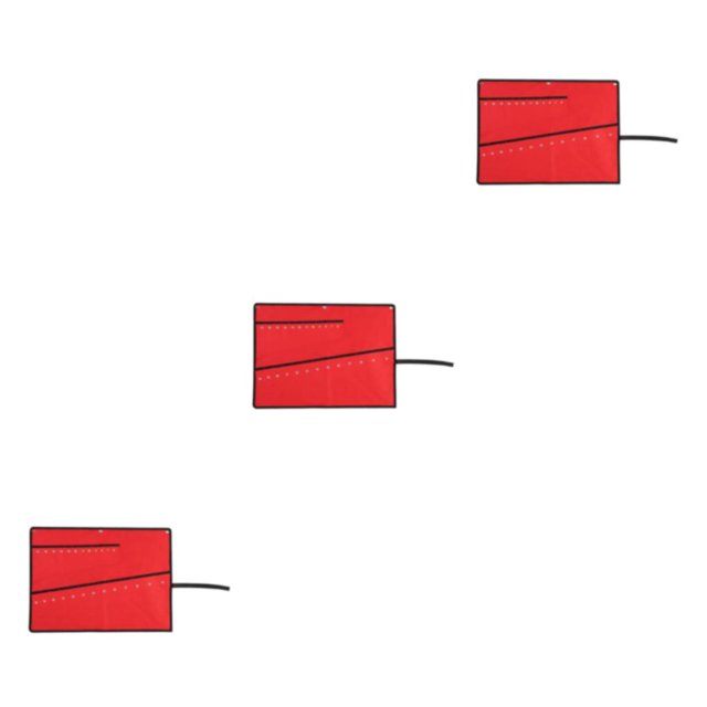 Maytalsory Robustes Organisateurs d'Outils Utilitaires avec Résistant à la Déchirure Résistant à l'Eau Rouge25 pack 3Set