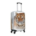 thumbnail image 3 of PAYOHTO Highly Elastic Spandex Suitcase Cover Luggage Cover Small Fits 18 to 21 Inch Siberian Tiger Run in Wild Snow Winter, 3 of 8