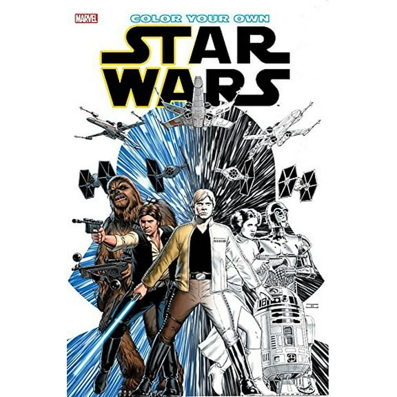 Pre-Owned Color Your Own Star Wars Paperback