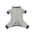 thumbnail image 3 of LazyOne Flapjacks, One-Piece Dog Sweater, Matching Family Pajamas for Dogs, Stripes, Ticking Bear (Medium), 3 of 6
