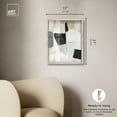 thumbnail image 4 of Abstract Aria II Shadowbox Print Minimalist Art by Art Remedy, Blonde Frame, 16 x 20, 4 of 6