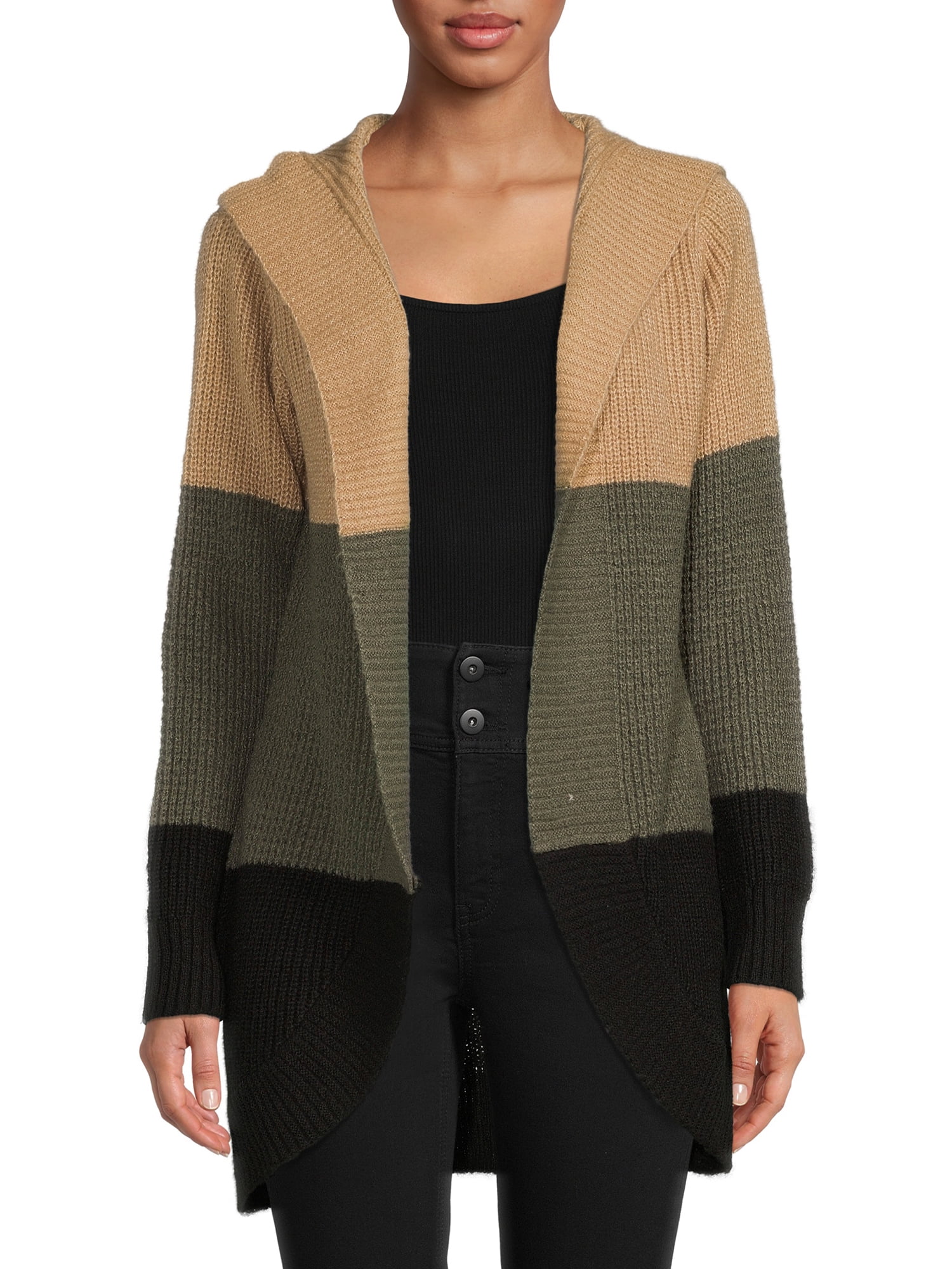 No Boundaries Juniors Cocoon Sweater 