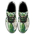 thumbnail image 2 of StPatricks Day Irish Shamrock Lucky Jar Shoes Sneakers Black Size 12, 2 of 7