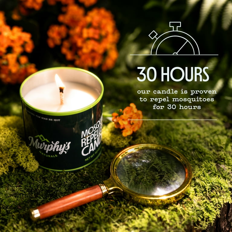 Murphy's Naturals Mosquito Repellent Candle, 9oz, 2-Pack | Natural
