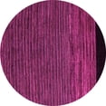 thumbnail image 1 of Ahgly Company Indoor Round Abstract Pink Modern Area Rugs, 6' Round, 1 of 4