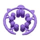 thumbnail image 4 of Rodillo de masaje, rodillo muscular, 20 ruedas, abrazadera circular para piernas, masajeador de piernas para muslos, brazos y pantorrillas. Púrpura, 4 of 8