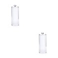 thumbnail image 4 of Decodeary Swabs Box Stick Case Jewelry Holder Clear Lid Design Convenience Transparent Makeup Organizer Shockproof Sweet Gift Transparent 2Set, 4 of 6
