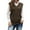 AA Brown, variant on Women's Khaki Cable Knit Sweater Vest Sleeveless Pullover Top US 12-14(L)
