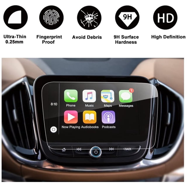 2016 2017 2018 Volt MyLink 8 Pouces Protecteur d'Écran de Navigation de Voiture, RUIYA HD Clair Trempé Verre Voiture Écran de Protection
