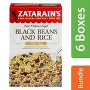 (6 pack) (6 Pack) Zatarain's ZatarainÃ¢ÂÂs Black Beans & Rice Rice Dinner Mix, 7 oz