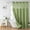 Green, variant on STAROAD White No Hooks Required Shower Curtain with Snap in Liner - Waffle Weave,Hotel Grade,Spa Like Bath Curtain,71W x 74H