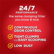 Purina Tidy Cats 24/7 Performance Clumping Cat Litter, Clean Linen Scent, 34 lb Bag