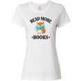 thumbnail image 3 of Inktastic Reading Group Fox Read More Books Women's T-Shirt, 3 of 5