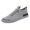 Grey, variant on for Man Shoes Men Sneakers Low Top Breathable Casual Sneakers Sport Shoes Mens Slip on Shoes Casual Leather
