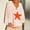 #011-Pink, variant on Craaazy Oversized Sweaters For Women Star Printed Pullover Loose Long Sleeve Cozy Knitted Fuzzy V Neck Tops Gifts For Women