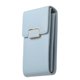 thumbnail image 4 of Eigraketly Bolso bandolera de PU de color sólido Mini Sling Wallet Phone Pack Monedero Mochilas de mochilero cielo azul, 4 of 5