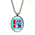 thumbnail image 1 of Soy de Filipinas Collar Colgante de cadena vintage Colección de joyas colgantes Unbranded M, 1 of 3