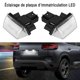 thumbnail image 3 of 2 Pcs 12V 18LED Car License Plate Light 12V 6500K Lamp For Peugeot 206 207 307 308 406 407 For Citroen C3 C4 C5 C6, 3 of 5