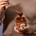 thumbnail image 2 of ChocZero Keto Milk Chocolate Hazelnut Spread - Keto Friendly, No Sugar Added, Best Low Carb Dessert, Perfect Topping for Almond Flour Pancakes, Naturally Sweetened with Monk Fruit (1 jar, 12 oz), 2 of 6
