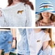 thumbnail image 4 of 2 parches con diseño de tigre para ropa, 4 of 8