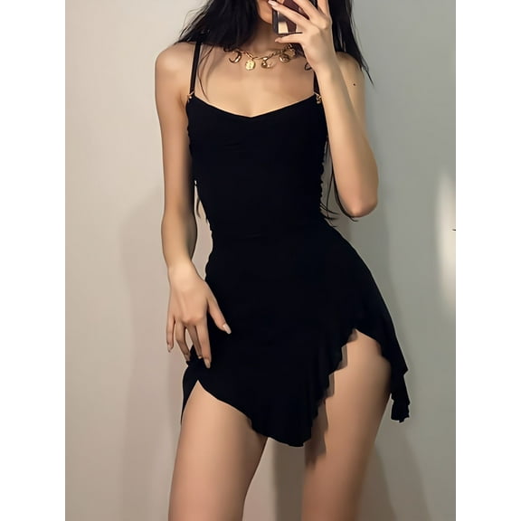 Summer New Women Dresses V-Neck Strap Knitted A-LINE Dresses Sexy Solid Sleeveless Slim Clubwear Party Elegant Lady Mini Dresses