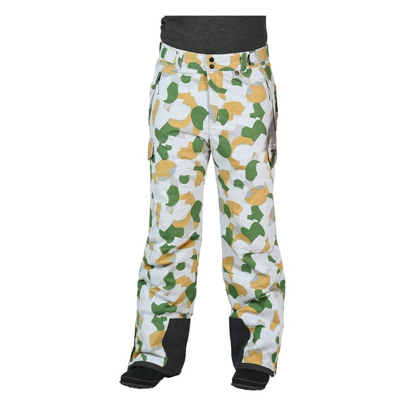 Arctix Men's Snow Sports Cargo Pants (Green Geo, L)