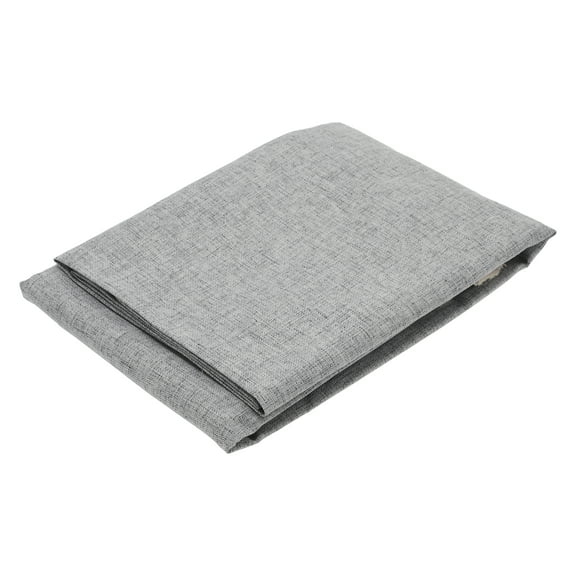 Unique Bargains Wrinkle Free Tablecloths Kitchen Dining Table Cover for Camping Parties 55.12"x35.43" Gray