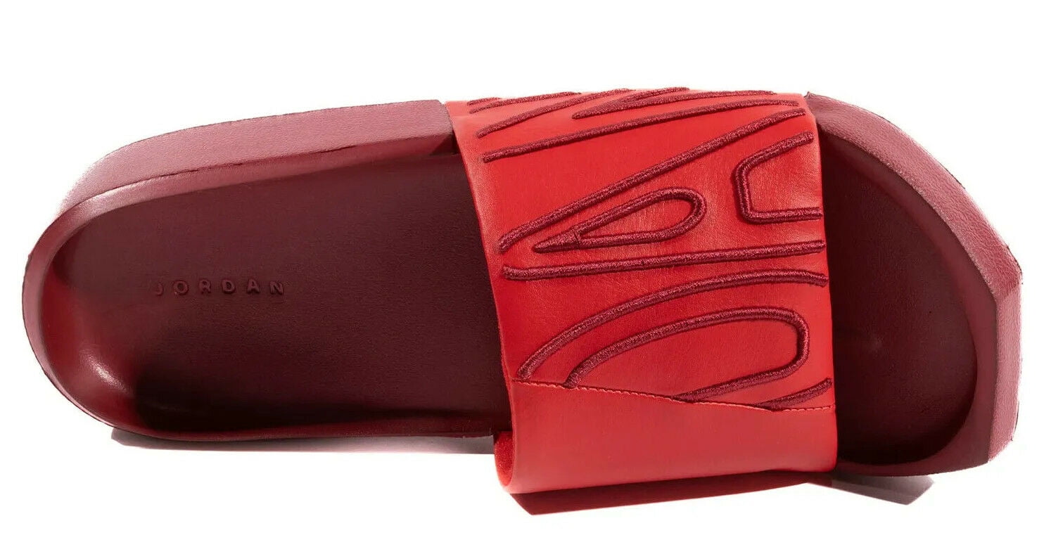 Jordan Nola Slide Womens Shoes Size 6, Color: Red/Red 