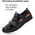 thumbnail image 2 of Xishao Sandalias de Playa de Cuero para Deportes Ocasionales para Hombres Zapatillas de Pescador refrescantes Zapatillas de Exterior duraderas Suaves y duraderas Xishao ropa, 2 of 2