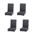 thumbnail image 1 of Billuyoard Fundas protectoras para sillas de comedor de poliéster, elásticas y elásticas, para una amplia aplicación, 4 Uds. Decoración del hogar, 1 of 6